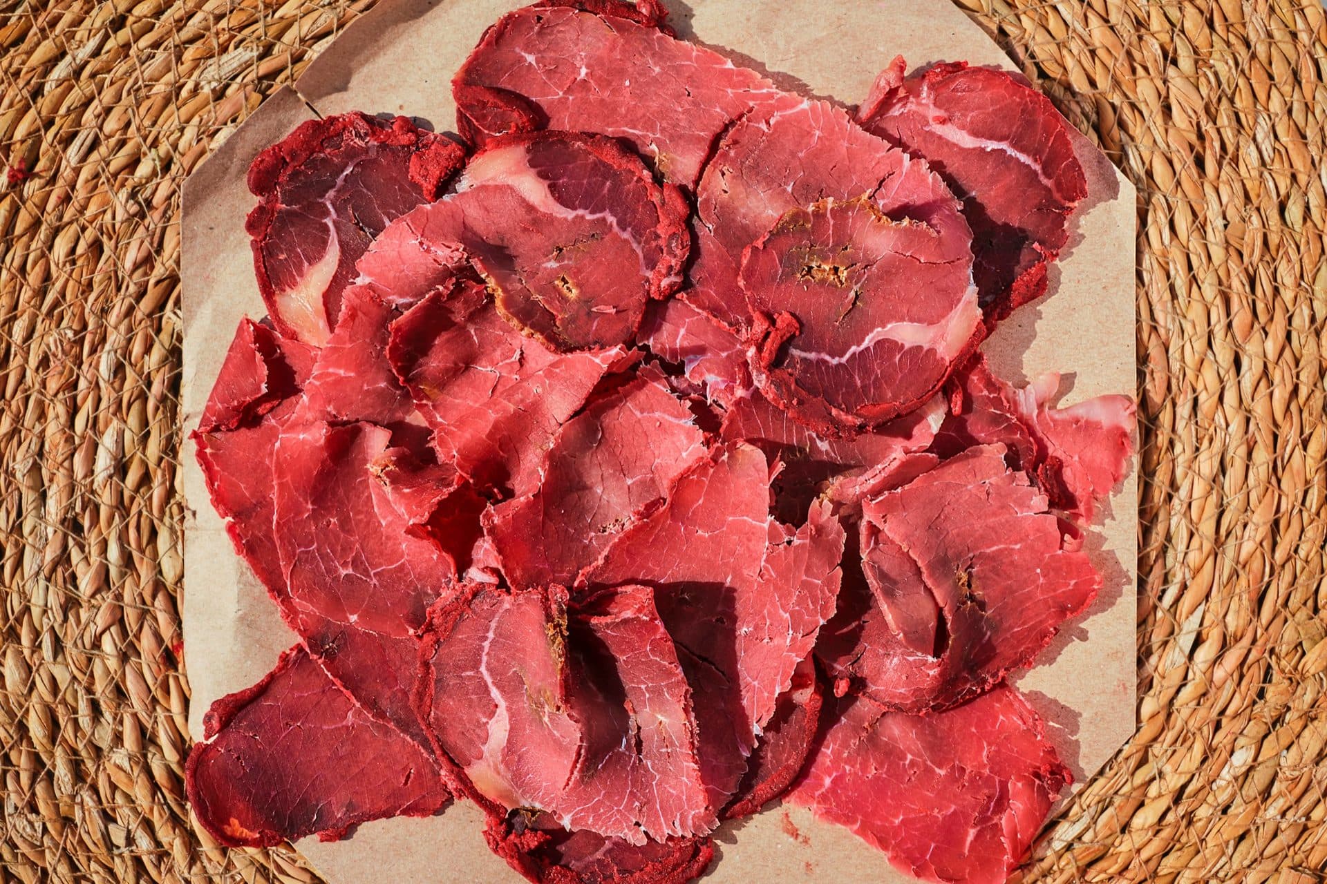 Kuru Et & Pastırma reyonu